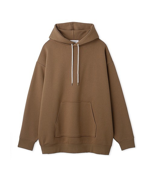 Mila Owen（ミラオーウェン）の「コクーンオーバーサイズフーディー【ウォッシャブル】（パーカー・レディース・キャメル/アイボリー/グレー・FREE）」の13枚目の写真