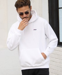 FILA（フィラ）の「FILA フィラ/ ワンポイント 刺繍 プルオーバー フーディ パーカー（パーカー・メンズ）」