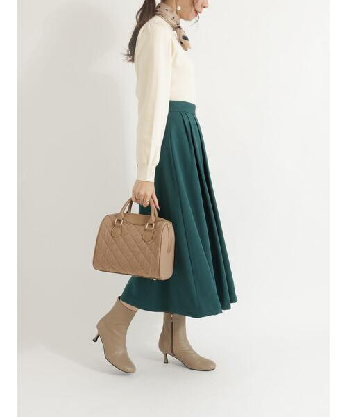 Te chichi(テチチ)の「総針ハイネックニット(ニット/セーター・レディース・ブラック/ブルー/グレー/オフホワイト・フリ-)」の13枚目の写真