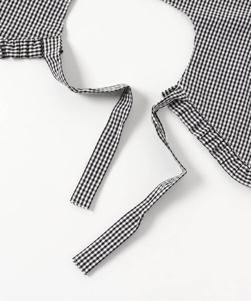apres les cours（アプレレクール）の「レース・ギンガムチェック付け襟（付け襟・キッズ・アイボリー/チェック・100/140）」の11枚目の写真