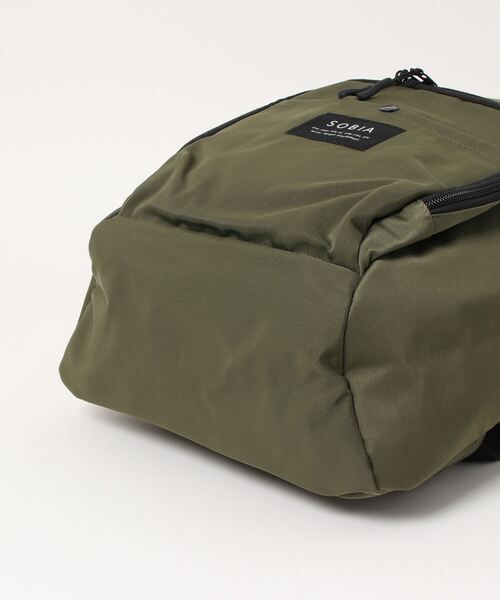 DONOBAN（ドノバン）の「はっ水ナイロンリュック（バックパック/リュック・レディース・ブラック/カーキ/グレー系その他/ラベンダー・F）」の6枚目の写真