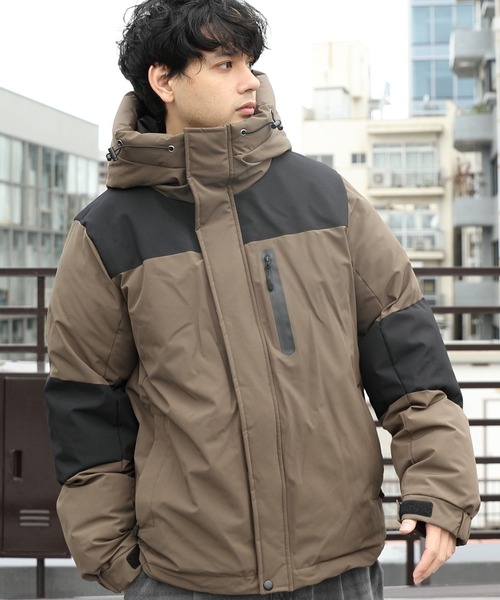 8(eight)（エイト）の「中綿フードジャケット（ダウンジャケット