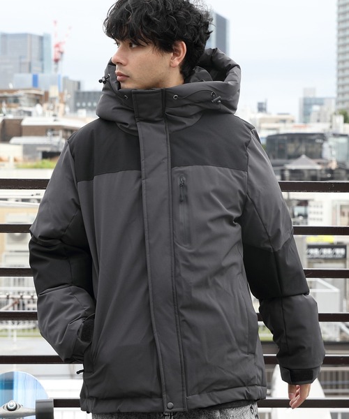 8(eight)（エイト）の「中綿フードジャケット（ダウンジャケット