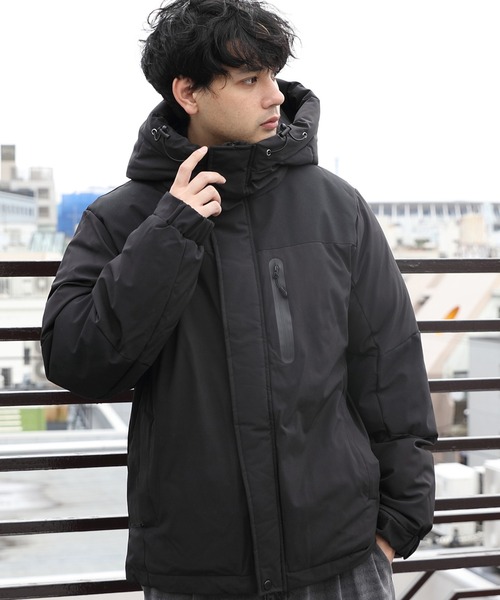 8(eight)（エイト）の「中綿フードジャケット（ダウンジャケット