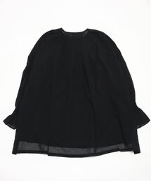 専用品【美品】スズキタカユキ 半袖ブラウス シアー素材 ブラック系 美品】スズキタカユキ 半袖ブラウス シアー素材 ブラック系