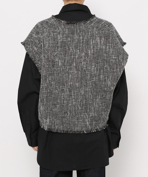 PAGEBOY（ページボーイ）の「ツイードベストSET（その他トップス・レディース・ブラック/オフホワイト・FREE）」の16枚目の写真