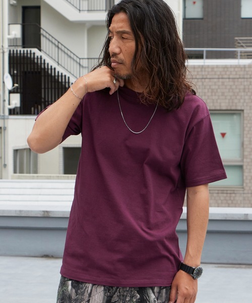 CROSS & STITCH(クロスステッチ)の「【CROSS&STITCH /クロスアンドステッチ】 6.2oz マックスウェイト半袖Tシャツ ユニセックス/ヘビーウェイト/クルーネック/無地T 2026年 夏 夏服(Tシャツ/カットソー・メンズ・ホワイト/ライトベージュ/ネイビー/アクア/ダークグリーン/アーミー/ブラック/バイオレット/ダークグレー/バーガンディー/ケリーグリーン/イエロー/レッド/ライトインディゴブルー・L/XXL/XL/M/S/XS)」の14枚目の写真