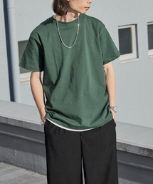 CROSS & STITCH（クロスステッチ）の「【CROSS&STITCH  クロスアンドステッチ】 6.2oz マックスウェイト半袖Tシャツ ユニセックス ヘビーウェイト クルーネック 無地T 2026年春夏（Tシャツ/カットソー）」