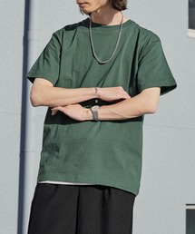 CROSS & STITCH（クロスステッチ）の「【CROSS&STITCH  クロスアンドステッチ】 6.2oz マックスウェイト半袖Tシャツ ユニセックス ヘビーウェイト クルーネック 無地T 2026年春夏（Tシャツ/カットソー）」