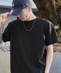 CROSS & STITCH（クロスステッチ）の「【CROSS&STITCH  クロスアンドステッチ】 6.2oz マックスウェイト半袖Tシャツ ユニセックス ヘビーウェイト クルーネック 無地T 2026年春夏（Tシャツ/カットソー）」