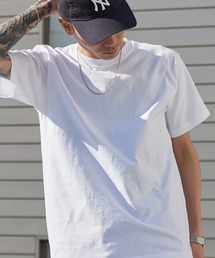 CROSS & STITCH（クロスステッチ）の「【CROSS&STITCH  クロスアンドステッチ】 6.2oz マックスウェイト半袖Tシャツ ユニセックス ヘビーウェイト クルーネック 無地T 2026年春夏（Tシャツ/カットソー）」