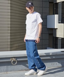 CROSS & STITCH（クロスステッチ）の「【CROSS&STITCH  クロスアンドステッチ】 6.2oz マックスウェイト半袖Tシャツ ユニセックス ヘビーウェイト クルーネック 無地T 2026年春夏（Tシャツ/カットソー）」