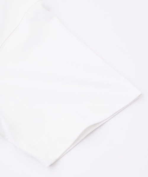 MILKFED.（ミルクフェド）の「STENCIL LOGO PANELED S/S TOP（Tシャツ/カットソー・レディース・ライトブルー/グリーン/ブラック/ライトピンク・ONE SIZE）」の7枚目の写真