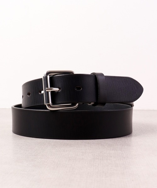 CONVERSE（コンバース）の「CONVERSE ローラーピン　３５ｍｍ一枚物レザーベルト（ベルト・メンズ・ダークブラウン/ブラウン/ブラック・FREE）」の2枚目の写真