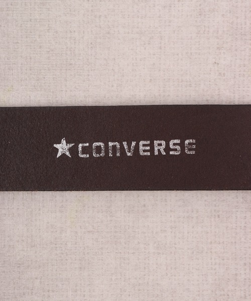 CONVERSE（コンバース）の「CONVERSE ローラーピン　３５ｍｍ一枚物レザーベルト（ベルト・メンズ・ダークブラウン/ブラウン/ブラック・FREE）」の7枚目の写真