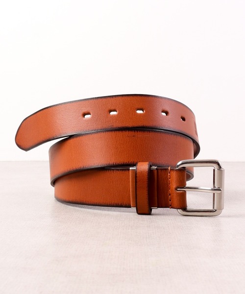 CONVERSE（コンバース）の「CONVERSE ローラーピン　３５ｍｍ一枚物レザーベルト（ベルト・メンズ・ダークブラウン/ブラウン/ブラック・FREE）」の13枚目の写真