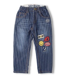 ワッペン付デニムパンツ