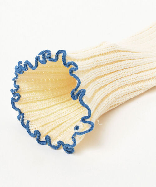 Ray BEAMS（レイビームス）の「Ray BEAMS / メロー リブ ロング アームウォーマー（アームカバー・レディース・オフホワイト/レッド/ネイビー・ONE SIZE）」の14枚目の写真