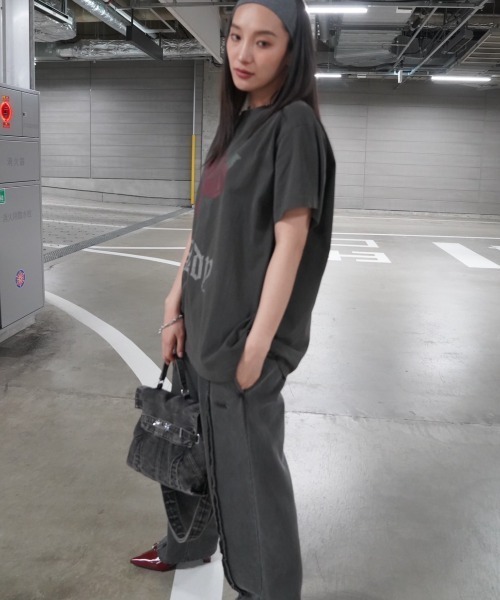 BLONDEY(ブロンディ)の「ヴィンテージライクグラフィックT(Tシャツ/カットソー・レディース・ブルー/レッド/グリーン/ホワイト/グレー/シルバー・FREE)」の13枚目の写真