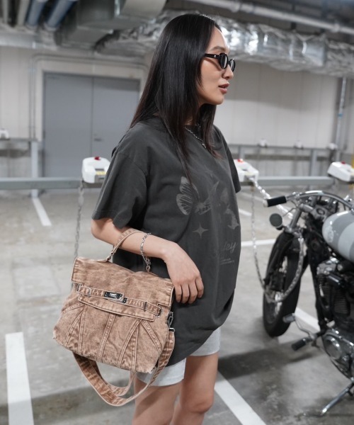 BLONDEY(ブロンディ)の「ヴィンテージライクグラフィックT(Tシャツ/カットソー・レディース・ブルー/レッド/グリーン/ホワイト/グレー/シルバー・FREE)」の21枚目の写真