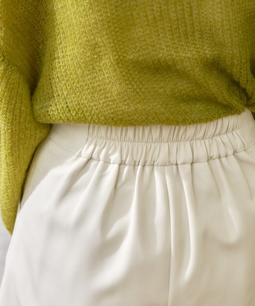 VANNIE U（ヴァニーユー）の「ハイウエストショートパンツ（その他パンツ・レディース・ブラック/アイボリー/ベージュ・FREE）」の15枚目の写真