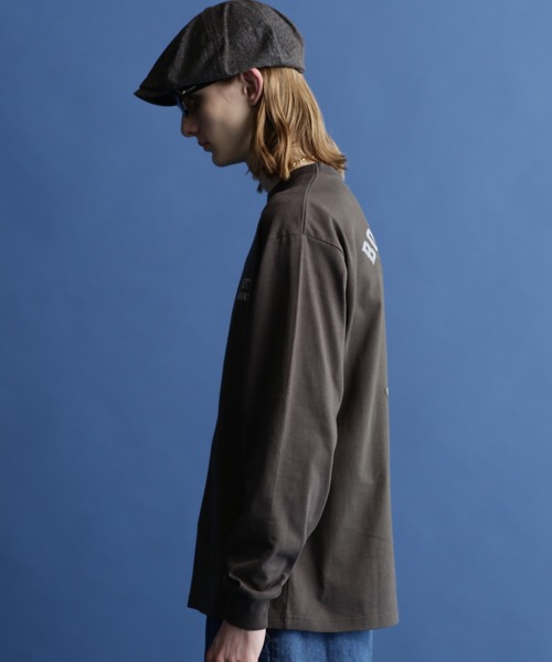 schott(ショット)の「【WEB LIMITED】Schott/ショット/LS T-SHIRT AMERICAN TRAD EAGLE/アメリカントラッド イーグル ロンT(Tシャツ/カットソー・メンズ・オレンジ/ブルーグレー/チャコールグレー・2XL/XL/L/M)」の7枚目の写真