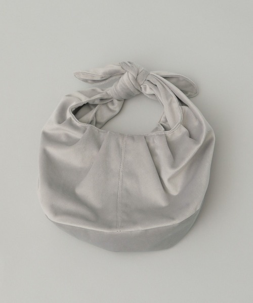 e/rm（イーアールエム）の「【e/rm】ベロアムスビバッグ（ハンドバッグ・レディース・グレー系その他/グリーン系その他4・FREE）」の4枚目の写真