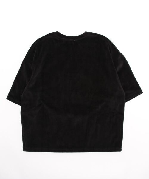 SPIGA(スピーガ)の「転写プリントベロアBigT(Tシャツ/カットソー・レディース・ピンク/パープル/ブラック・FREE)」の6枚目の写真