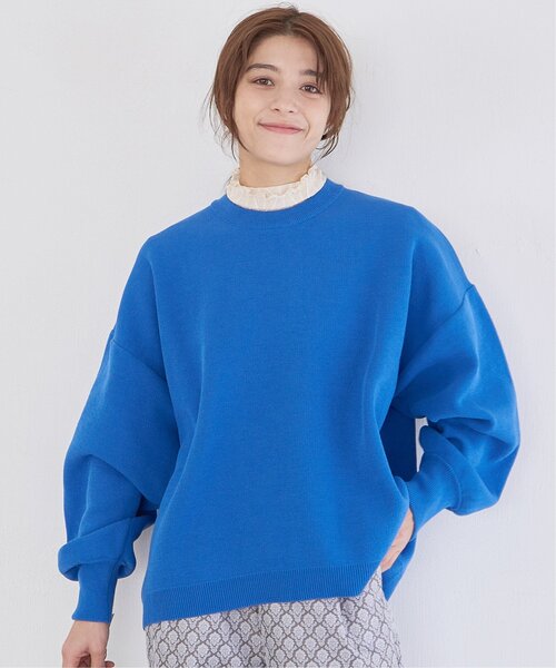 LBC（エルビーシー）の「ビッグシルエットニット（ニット/セーター・レディース・ピンク/ブルー/グリーン・M）」の12枚目の写真