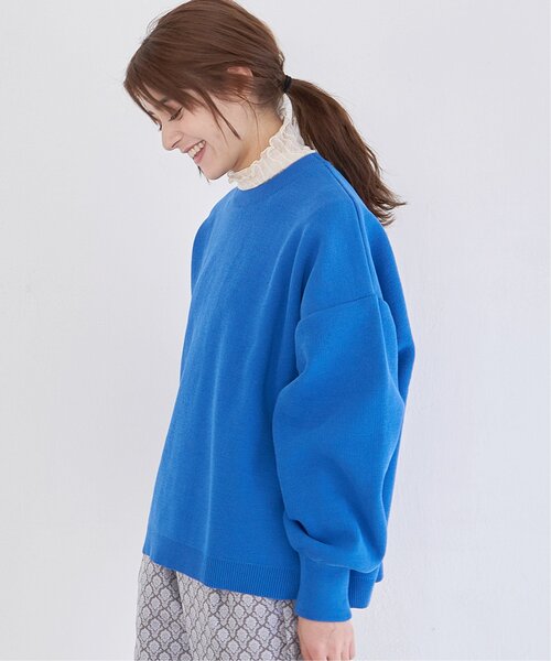 LBC（エルビーシー）の「ビッグシルエットニット（ニット/セーター・レディース・ピンク/ブルー/グリーン・M）」の16枚目の写真