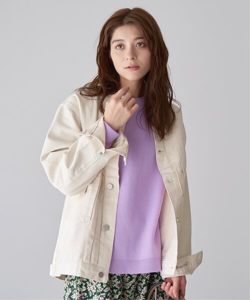 LBC（エルビーシー）の「ビッグシルエットニット（ニット/セーター・レディース・ピンク/ブルー/グリーン・M）」の20枚目の写真