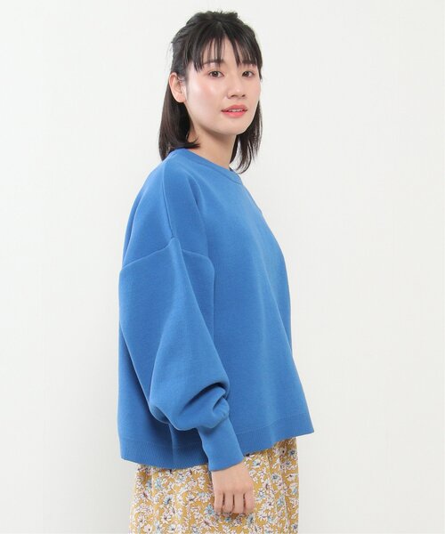 LBC（エルビーシー）の「ビッグシルエットニット（ニット/セーター・レディース・ピンク/ブルー/グリーン・M）」の22枚目の写真