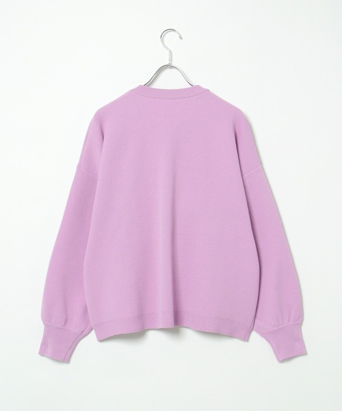 LBC（エルビーシー）の「ビッグシルエットニット（ニット/セーター・レディース・ピンク/ブルー/グリーン・M）」の9枚目の写真