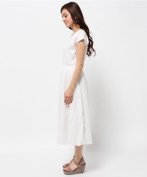 Kastane（カスタネ）の「【Kastane】ハシゴレースワンピース（ワンピース・レディース・その他16/オフホワイト/ネイビー・FREE）」の12枚目の写真