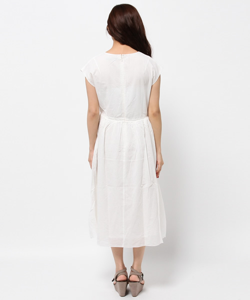 Kastane（カスタネ）の「【Kastane】ハシゴレースワンピース（ワンピース・レディース・その他16/オフホワイト/ネイビー・FREE）」の13枚目の写真