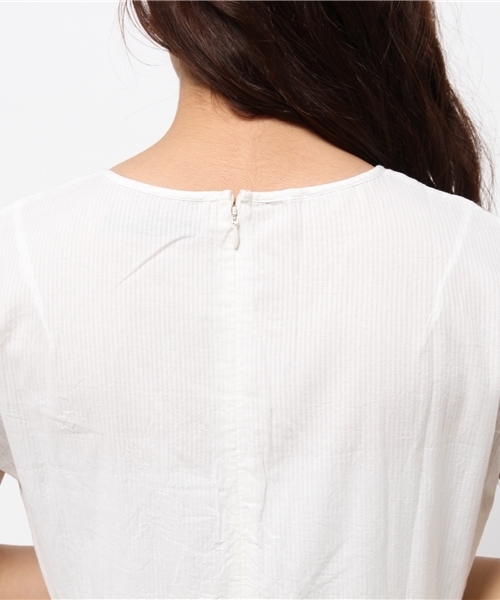 Kastane（カスタネ）の「【Kastane】ハシゴレースワンピース（ワンピース・レディース・その他16/オフホワイト/ネイビー・FREE）」の5枚目の写真