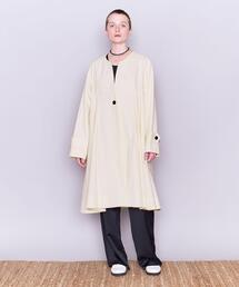 AEWEN MATOPH | ＜AEWEN MATOPH＞コットン フレア ノーカラーコート(ノーカラーコート)