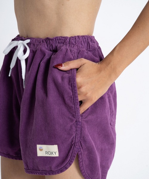 ROXY（ロキシー）の「GRAVEL COLOR/ロキシーコーデュロイショーツ（その他パンツ・レディース・パープル/イエロー・MEDIUM/LARGE/SMALL）」の7枚目の写真