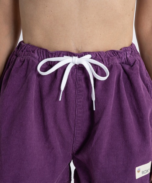 ROXY（ロキシー）の「GRAVEL COLOR/ロキシーコーデュロイショーツ（その他パンツ・レディース・パープル/イエロー・MEDIUM/LARGE/SMALL）」の5枚目の写真