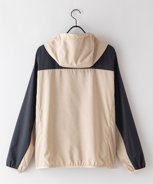 OUTDOOR PRODUCTS APPAREL（アウトドアプロダクツアパレル）の「撥水　防花粉　紫外線対策　透湿　パッカブル　リップストップパッカブルパーカー（パーカー・メンズ・ブラック/チャコールグレー/カーキ/ベージュ/ライトグリーン/ライトベージュ・MEDIUM/X-LARGE/LARGE）」の18枚目の写真