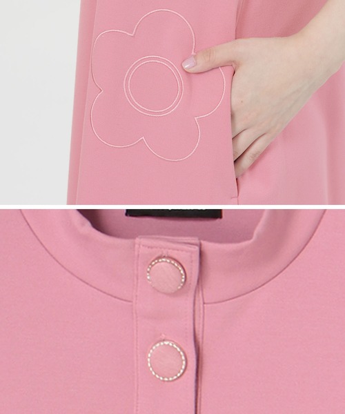 MARY QUANT（マリークワント）の「Aラインノースリーブ
