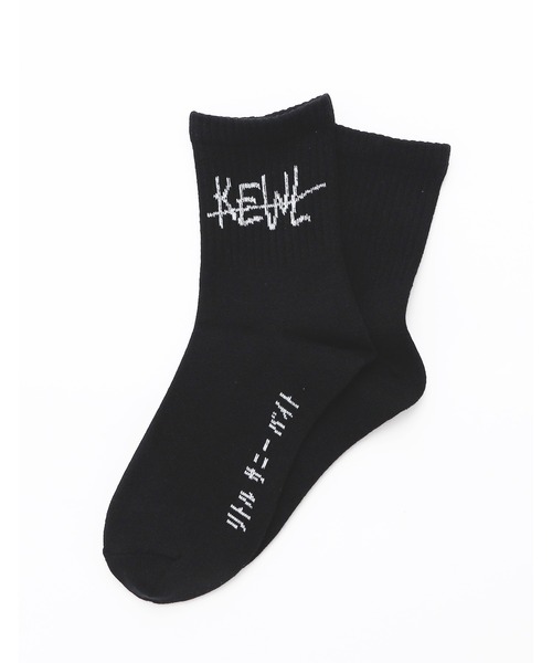 Little sunny bite（リトルサニーバイト）の「Kewi socks（ソックス/靴下・レディース・ホワイト/グリーン/ブラック・FREE）」の4枚目の写真