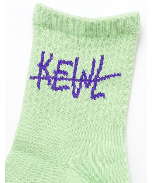 Little sunny bite（リトルサニーバイト）の「Kewi socks（ソックス/靴下・レディース・ホワイト/グリーン/ブラック・FREE）」の8枚目の写真