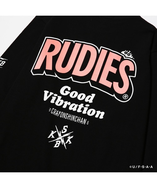 RUDIE'SxCRAYON SHINCHAN LOOK OUT LS TEE /ルーディーズ