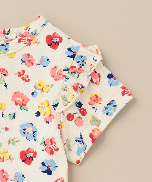 Love&Peace&Money(ラブアンドピースアンドマネー)の「flower garden半袖ワンピース(ワンピース・キッズ・マルチ・80cm/90cm/100cm/110cm/120cm/130cm)」の5枚目の写真