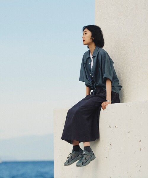 B:MING by BEAMS（ビーミングバイビームス）の「MOONSTAR / 810s STUDEN AERO スニーカー（スニーカー・レディース・ホワイト/ブルー系その他・24.5/23.5/22.5）」の9枚目の写真