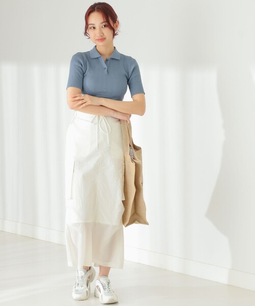 B:MING by BEAMS（ビーミングバイビームス）の「MOONSTAR / 810s STUDEN AERO スニーカー（スニーカー・レディース・ホワイト/ブルー系その他・24.5/23.5/22.5）」の3枚目の写真