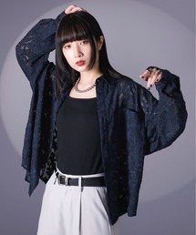 Ellno Loset | レースシアーシャツ(シャツ/ブラウス)