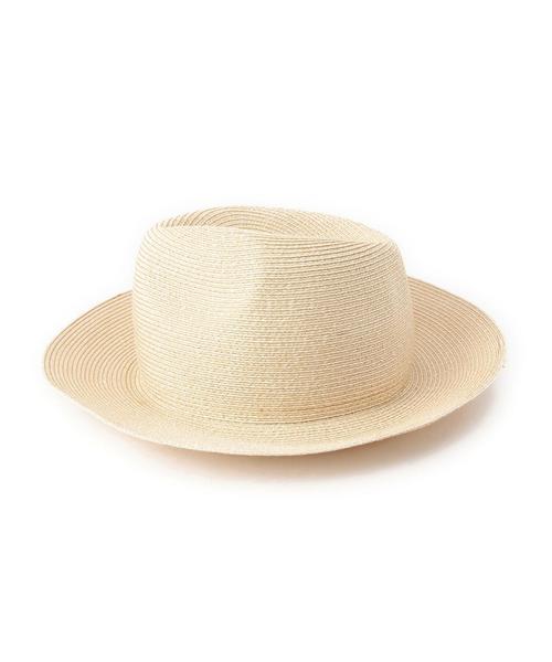 Another Edition（アナザーエディション）の「ブレード中折れハット/AE BRAID ナカオレ HAT（ハット・レディース・オフホワイト/ベージュ/ダークブラウン・フリー）」の6枚目の写真