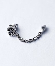 bizarre（ビザール）の「クロッシングシルバーロングピアス SILVER（ピアス（片耳用））」